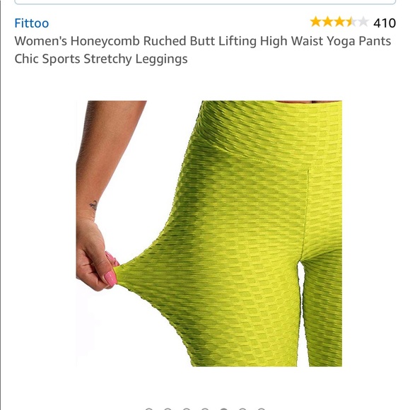 Butt lifting high waist yoga pants - Picture 3 of 4